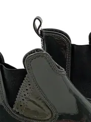 Vorschaubild 3 von Damen Chelsea Boots Stiefelette Gr. 38 Schwarz Gummistiefel Praktisch