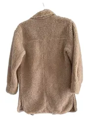 Vorschaubild 2 von Kinder Teddy Fleece Jacke Beige Gr. 152 Hemdjacke Herbst Winter