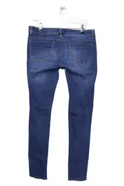 Vorschaubild 2 von Damen Umstandsjeans Slim Fit Blau Gr. M (38) Casual