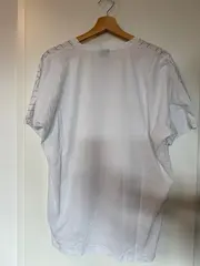 Vorschaubild 2 von Herren T-Shirt XL Weiß Geometrisches Muster Modern