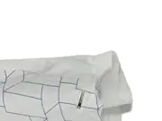 Vorschaubild 4 von Herren T-Shirt XL Weiß Geometrisches Muster Modern