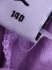 Vorschaubild 4 von Mädchen Shorts Gr. 140 Lila Gepunktet Gummibund Baumwolle