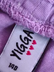 Vorschaubild 3 von Mädchen Shorts Gr. 140 Lila Gepunktet Gummibund Baumwolle