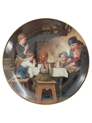 LILIEN PORZELLAN Wandteller