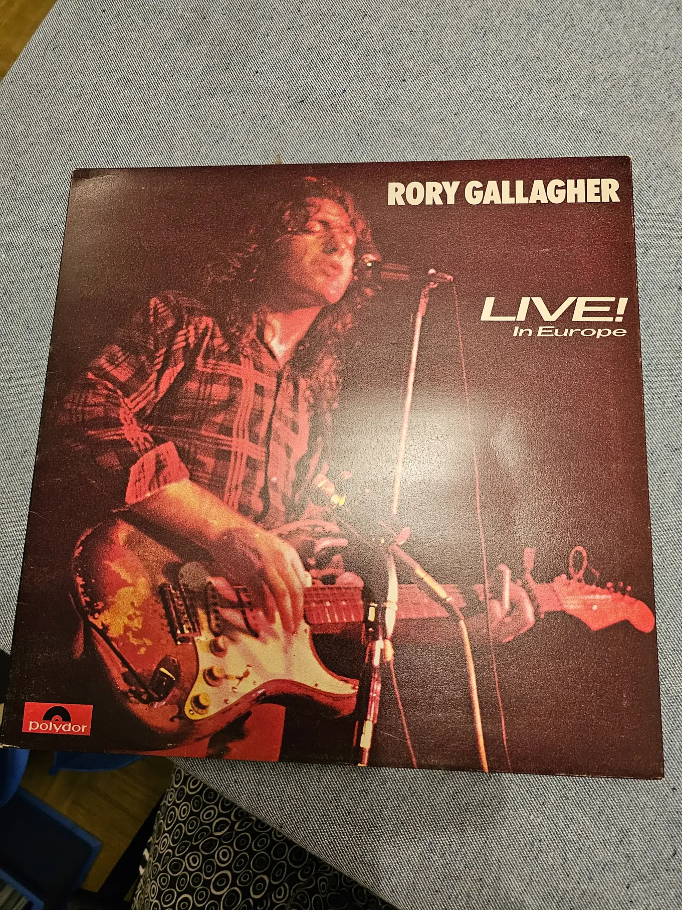 Rory Gallagher Live In Europe Vinyl LP Rock Blues Schallplatte Album
