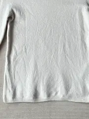 Vorschaubild 2 von Damen Pullover Langarm Beige Gr. 32/XXS Basic Wolle