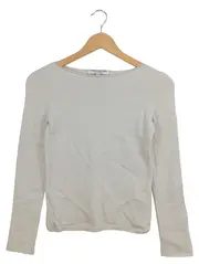 Vorschaubild 1 von Damen Pullover Langarm Beige Gr. 32/XXS Basic Wolle