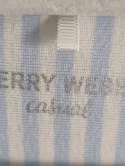 Vorschaubild 5 von Damen T-Shirt Gr. 40/L gestreift hellblau weiß Casual Strass