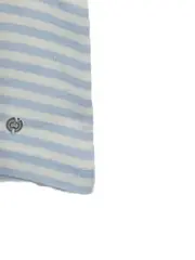 Vorschaubild 3 von Damen T-Shirt Gr. 40/L gestreift hellblau weiß Casual Strass