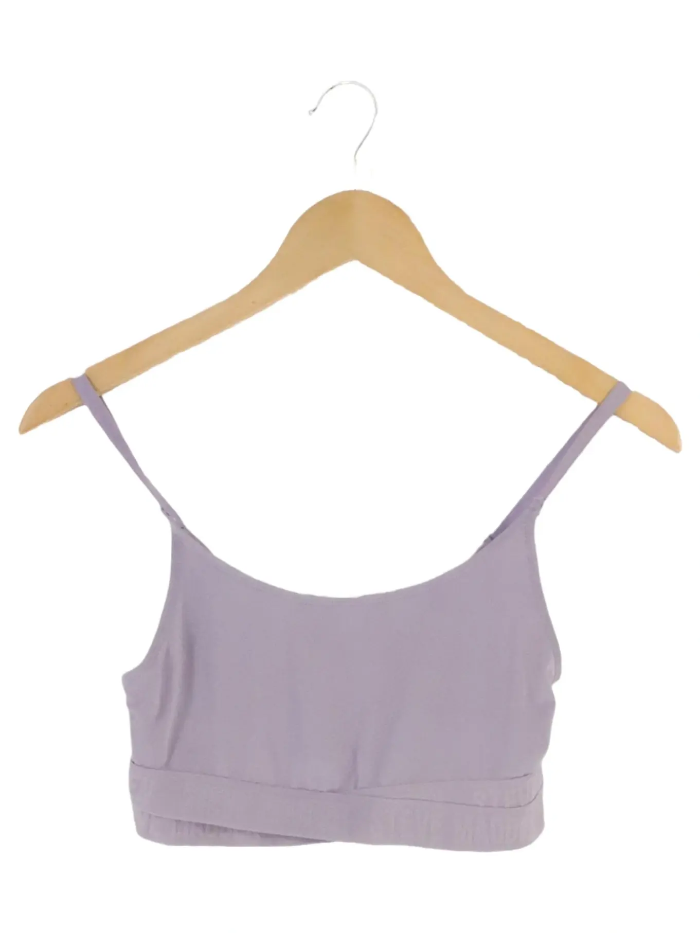 STEVE MADDEN Damen Sport BH Top Gr. M Lila Sportlich Fitness Yoga
