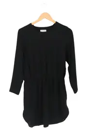 Vorschaubild 1 von Moss Copenhagen Freizeitkleid Damen Elegant Minimalistisch Schwarz Gr. 38 M