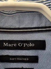 Vorschaubild 5 von Herren Business Hemd gestreift Blau Gr. 46/S Baumwolle