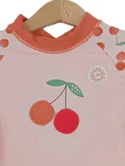 Vorschaubild 2 von dm Kinder UV-Shirt Kirschen Print Langarm Gr. 98 Rosa