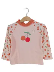 Vorschaubild 1 von dm Kinder UV-Shirt Kirschen Print Langarm Gr. 98 Rosa