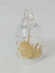 Vorschaubild 1 von Weihnachtsglocke Engel mit Laute Glas Kristall Elegant studio-linie Transparent
