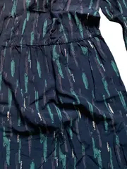 Vorschaubild 4 von Damen Freizeitkleid Viskose Muster Gr. 34;XS Mehrfarbig Casual