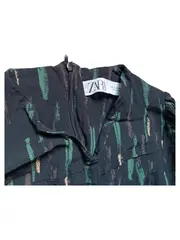 Vorschaubild 5 von Damen Freizeitkleid Viskose Muster Gr. 34;XS Mehrfarbig Casual