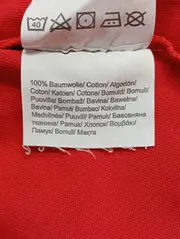 Vorschaubild 5 von Kinder Langarmshirt Gr. 140 Rot Casual mit Schriftzug