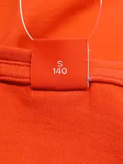 Vorschaubild 4 von Kinder Langarmshirt Gr. 140 Rot Casual mit Schriftzug