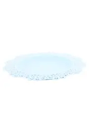 Vorschaubild 1 von Unterteller Blau Metall Lochmuster Bohemian Skandinavisch Vintage