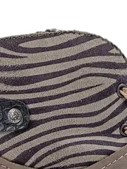 Vorschaubild 3 von Damen Stiefelette Grau Gr. 41 Herbst Winter Reißverschluss Nieten