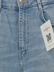 Vorschaubild 3 von Damen Jeans Regular Fit Blau Gr. 38 W29 L28 Baumwolle