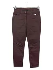 Vorschaubild 1 von TAIFUN Damen Jeans Tapered Fit Gr. 36 (W28/S) Braun Klassisch