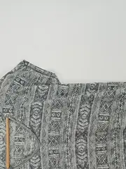 Vorschaubild 6 von Damen T-Shirt Gr. M Ethno-Muster Grau Boho Style