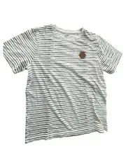 Vorschaubild 5 von T-Shirt Jungen Gr. 134/140 Gestreift Weiß Blau Baumwolle