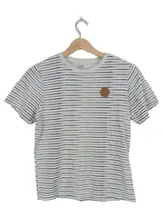 Vorschaubild 1 von T-Shirt Jungen Gr. 134/140 Gestreift Weiß Blau Baumwolle