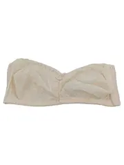 Vorschaubild 1 von Damen BH Bügellos Spitze 75B Beige Bandeau ohne Bügel