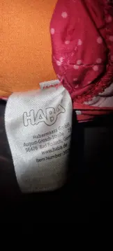 Vorschaubild 4 von Stoffpuppe Mädchen Rosa Haare 33cm Kuschelpuppe Babypuppe