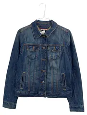 Vorschaubild 1 von Damen Jeansjacke Denim Blau Gr. M/38 Baumwolle
