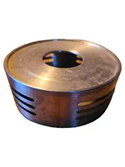 Vorschaubild 1 von Stövchen Teewärmer Metall Silber Modern 17cm