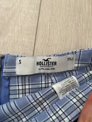 Vorschaubild 2 von Damen Minirock kariert Blau Ultra High-Rise Gr. S