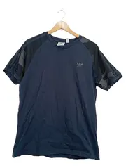 Vorschaubild 1 von Herren T-Shirt Gr. 50;L Blau Camouflage Raglan Streetwear