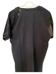 Vorschaubild 3 von Herren T-Shirt Gr. 50;L Blau Camouflage Raglan Streetwear