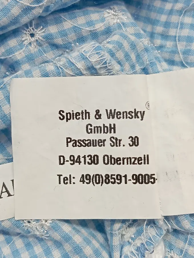 SPIETH & WENSKY Trachtenbluse Bild 5