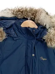 Vorschaubild 3 von Mädchen Winterjacke Parka Gr. 164 Blau Fellkapuze Warm