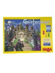 Vorschaubild 1 von Geisterjäger Brettspiel Halloween Magnetspiel Detektivspiel 3D Schloss