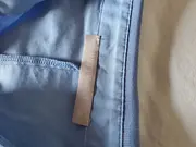 Vorschaubild 2 von Damen Blusenkleid Gr. 38 Blau Casual Baumwolle