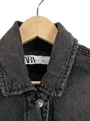 Vorschaubild 4 von Jeansjacke Damen Grau Gr. XS Casual Denim Baumwolle