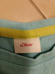Vorschaubild 2 von Kinder Langarmshirt Gr. 104, 110 Türkis Dino Motiv Pullover