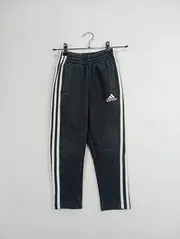 Vorschaubild 2 von Kinder Jogginghose Schwarz Gr. 116 Sport Freizeithose