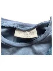 Vorschaubild 6 von Baby Langarmshirt Bär Motiv Blau Gr. 59/62 Baumwolle