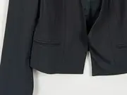 Vorschaubild 5 von Damen Blazer Gr. 38 Schwarz Business Langarm