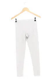 Vorschaubild 2 von Kinder Leggings Gr. 140 Grau Casual Sportlich Stretch Hose
