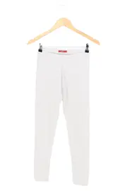 Vorschaubild 1 von Kinder Leggings Gr. 140 Grau Casual Sportlich Stretch Hose