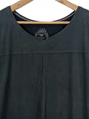 Vorschaubild 2 von Damen T-Shirt Gr. M Schwarz Kurzarm Freizeit Uni Polyester