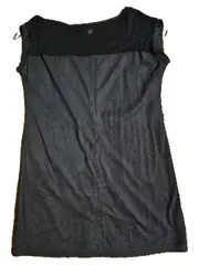 Vorschaubild 4 von Damen T-Shirt Gr. M Schwarz Kurzarm Freizeit Uni Polyester